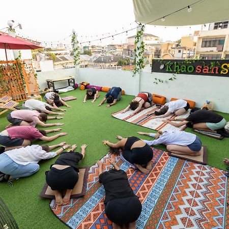 Khao San Social Capsule Hostel 曼谷 外观 照片