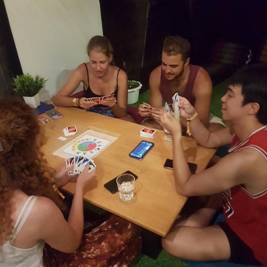 Khao San Social Capsule Hostel 曼谷 外观 照片